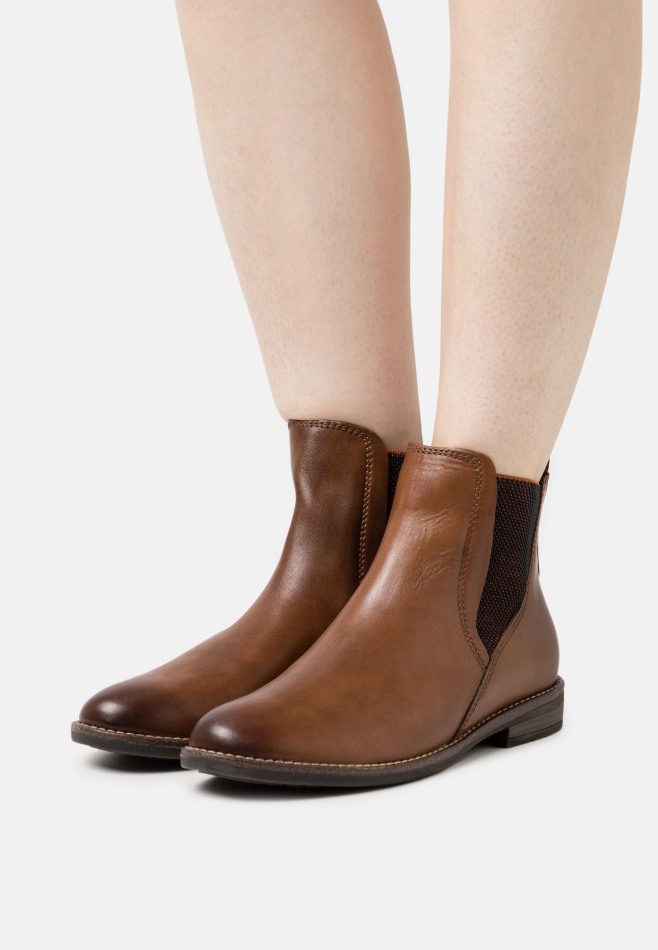Femmes Gabor | Bottines Classiques Marron Clair Exclusives